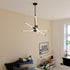 Vaxcel Avalon 27 in. W 6 Light LED Pendant in Matte Black Model: P0425