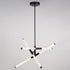 Vaxcel Avalon 27 in. W 6 Light LED Pendant in Matte Black Model: P0425