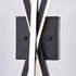 Vaxcel Barcelo 6.25 in. LED Wall Light in Matte Black Model: W0459