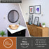 Vaxcel Bari 13 in.H Wall Light in Chrome Model: W0501