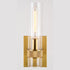 Vaxcel Bari 13 in.H Wall Light in Satin Brass Model: W0426