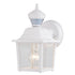 Vaxcel Bedford Park Dualux 5.25 n. Outdoor Motion Sensor Wall Light in Textured White Model: T0733