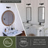 Vaxcel Beloit 17 in. W 2 Light Vanity Light Black in Matte Black Finish Model: W0503