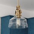 Vaxcel Beloit 9 in. W Mini Pendant in Brushed Gold Model: P0429