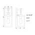 Vaxcel Berkley 6 in. W Outdoor Wall Light in Textured Black Model: T0771
