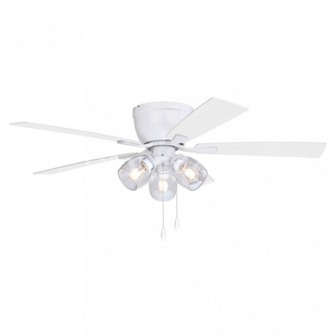 Vaxcel Brayton 52 in Ceiling Fan in White Model: F0117