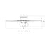 Vaxcel Brayton 52 in Ceiling Fan in White Model: F0117