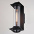 Vaxcel Brighton Park 14 in. H Outdoor Wall Light in Textured Black Model: T0711