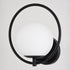 Vaxcel Bucktown 9.75 in. H 1 Light Wall Light in Matte Black Model: W0476