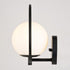 Vaxcel Bucktown 9.75 in. H 1 Light Wall Light in Matte Black Model: W0476