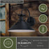 Vaxcel Canton 12 in. Outdoor Wall Light Matte Black and Glossy White in Matte Black and White Finish Model: T0748