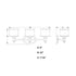 Vaxcel Carlisle 22 in. W 3 Light Vanity in Natural Brass Model: W0479