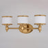 Vaxcel Carlisle 22 in. W 3 Light Vanity in Natural Brass Model: W0479