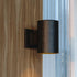 Vaxcel Chiasso 1 Light 7.25 in.H Dusk to Dawn Outdoor Wall Light in Textured Black Model: T0739