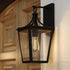 Vaxcel Cottage Grove 7.5 in. W Outdoor Wall Light in Matte Black Model: T0774