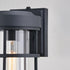 Vaxcel Crestline 6.5 in Outdoor Wall Light in Textured Black Model: T0742