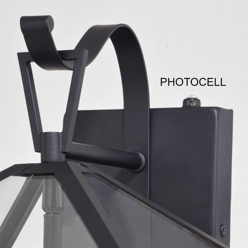 Vaxcel Derby 10 in 3 Light Outdoor Wall Light in Matte Black Model: T0718