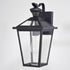 Vaxcel Derby Dualux 8 in Outdoor Motion Sensor Wall Light in Matte Black Model: T0717
