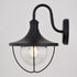 Vaxcel Dunlap 9 in. W Outdoor Wall Light in Textured Black Model: T0779