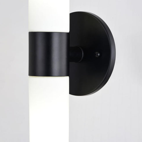 Vaxcel Elliot 20.5 in. 2 Light Wall Light in Matte Black Model: W0457
