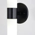 Vaxcel Elliot 20.5 in. 2 Light Wall Light in Matte Black Model: W0457