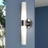 Vaxcel Elliot 20.5 in. 2 Light Wall Light in Satin Nickel Model: W0458