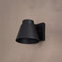 Vaxcel Evans 6 in. W LED Outdoor Wall Light in Textured Black Model: T0769