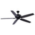 Vaxcel Fircrest 60 in. Ceiling Fan in Matte Black Model: F0130