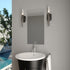 Vaxcel Fulton 18 in. 1 Light LED Wall Light in Chrome Model: W0489