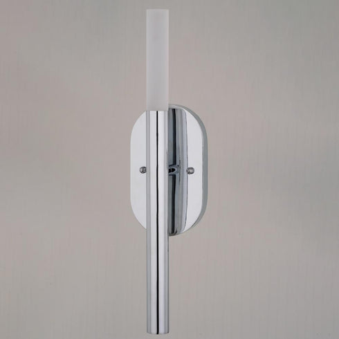 Vaxcel Fulton 18 in. 1 Light LED Wall Light in Chrome Model: W0489