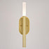 Vaxcel Fulton 18 in. 1 Light LED Wall Light in Satin Brass Model: W0490
