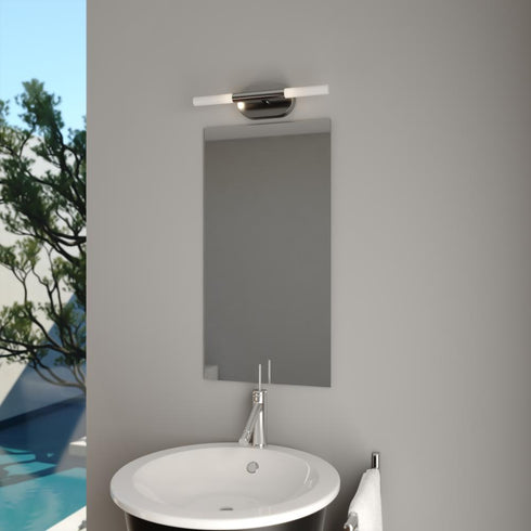 Vaxcel Fulton 18 in. 2 Light LED Wall Light in Chrome Model: W0487