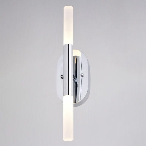 Vaxcel Fulton 18 in. 2 Light LED Wall Light in Chrome Model: W0487