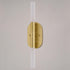 Vaxcel Fulton 18 in. 2 Light LED Wall Light in Satin Brass Model: W0488
