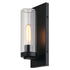 Vaxcel Grantley 4.75 in Outdoor Wall Light in Matte Black Model: T0719