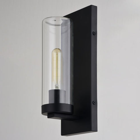 Vaxcel Grantley 4.75 in Outdoor Wall Light in Matte Black Model: T0719