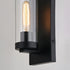 Vaxcel Grantley 4.75 in Outdoor Wall Light in Matte Black Model: T0719