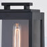Vaxcel Hampton 6 in. Outdoor Wall Light in Textured Black Model: T0705