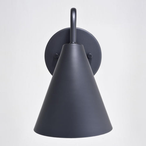Vaxcel Hanson 6 in Outdoor Wall Light Matte Black and Glossy White in Matte Black and White Finish Model: T0740
