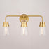 Vaxcel Harper 23.5 in. W 3 Light Vanity in Natural Brass Model: W0470