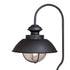 Vaxcel Harwich 10 in Outdoor Post Light in Textured Black Model: OP21505TB
