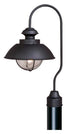 Vaxcel Harwich 10 in Outdoor Post Light in Textured Black Model: OP21505TB