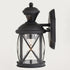 Vaxcel Henderson Dualux 5.25 in Outdoor Motion Sensor Wall Light in Textured Black Model: T0713