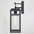 Vaxcel Hubbard 5 in Outdoor Wall Light in Textured Black Model: T0720