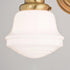 Vaxcel Huntley 2 Light Vanity in Natural Brass Model: W0452