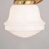 Vaxcel Huntley 3 Light Vanity in Natural Brass Model: W0453
