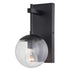 Vaxcel Keeler 6 in Outdoor Wall Light in Matte Black Model: T0714