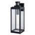 Vaxcel Kinzie Dualux 6 in. Outdoor Motion Sensor Wall Light in Textured Black Model: T0708