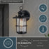 Vaxcel Lake Shore 6.25 in Outdoor Wall Light in Textured Black Model: T0741
