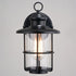 Vaxcel Lake Shore 6.25 in Outdoor Wall Light in Textured Black Model: T0741